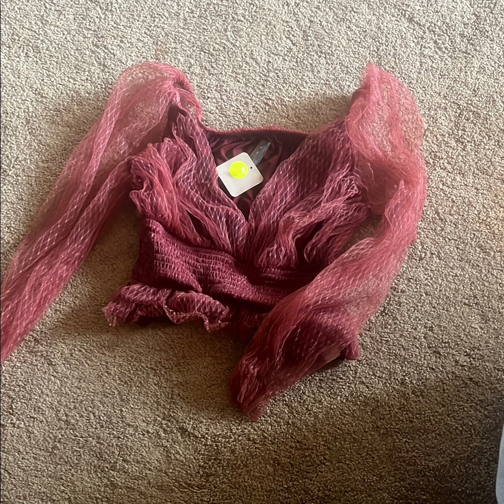 Elegant Pink Women's Top